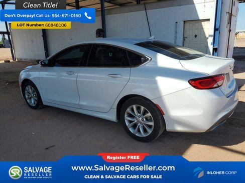 Used 2015 Chrysler 200 C w/ Navigation & Sound Group I FWD image 3