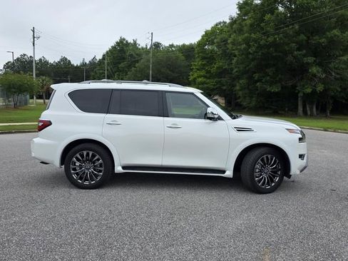 Used 2024 Nissan Armada Platinum w/ Captain's Chairs Package AWD/4WD image 48