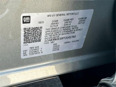 New 2026 Chevrolet Traverse High Country w/ LPO, Floor Liner Package image 18
