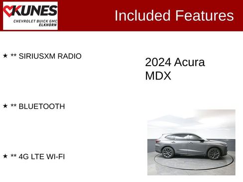 Used 2024 Acura MDX A-Spec AWD/4WD image 3