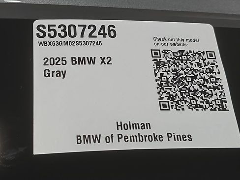Certified 2025 BMW X2 xDrive28i AWD/4WD image 30