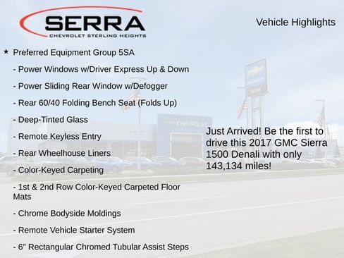 Used 2017 GMC Sierra 1500 Denali AWD/4WD image 3