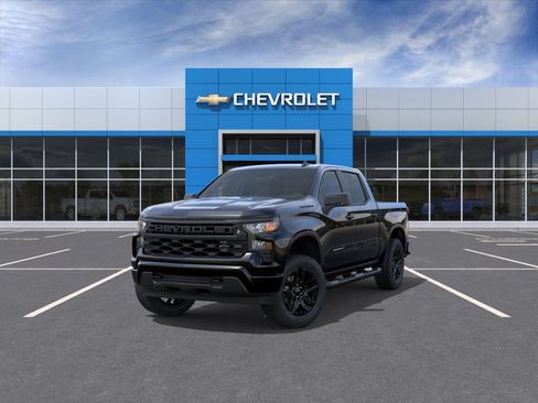 New 2026 Chevrolet Silverado 1500 Custom w/ Turbomax Blackout Package RWD image 32