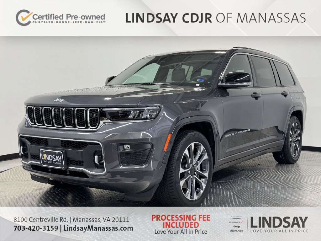 Used 2025 Jeep Grand Cherokee L Overland w/ Advanced Protech Group III AWD/4WD image 5