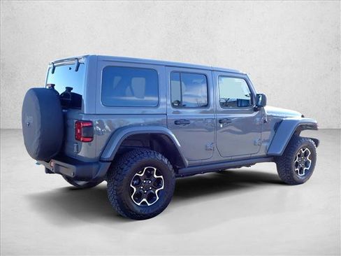 Used 2021 Jeep Wrangler Unlimited Rubicon 4xe w/ Steel Bumper Group image 4