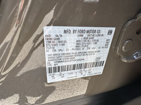 New 2026 Ford Explorer ST w/ Sun And Sound Package AWD/4WD image 39