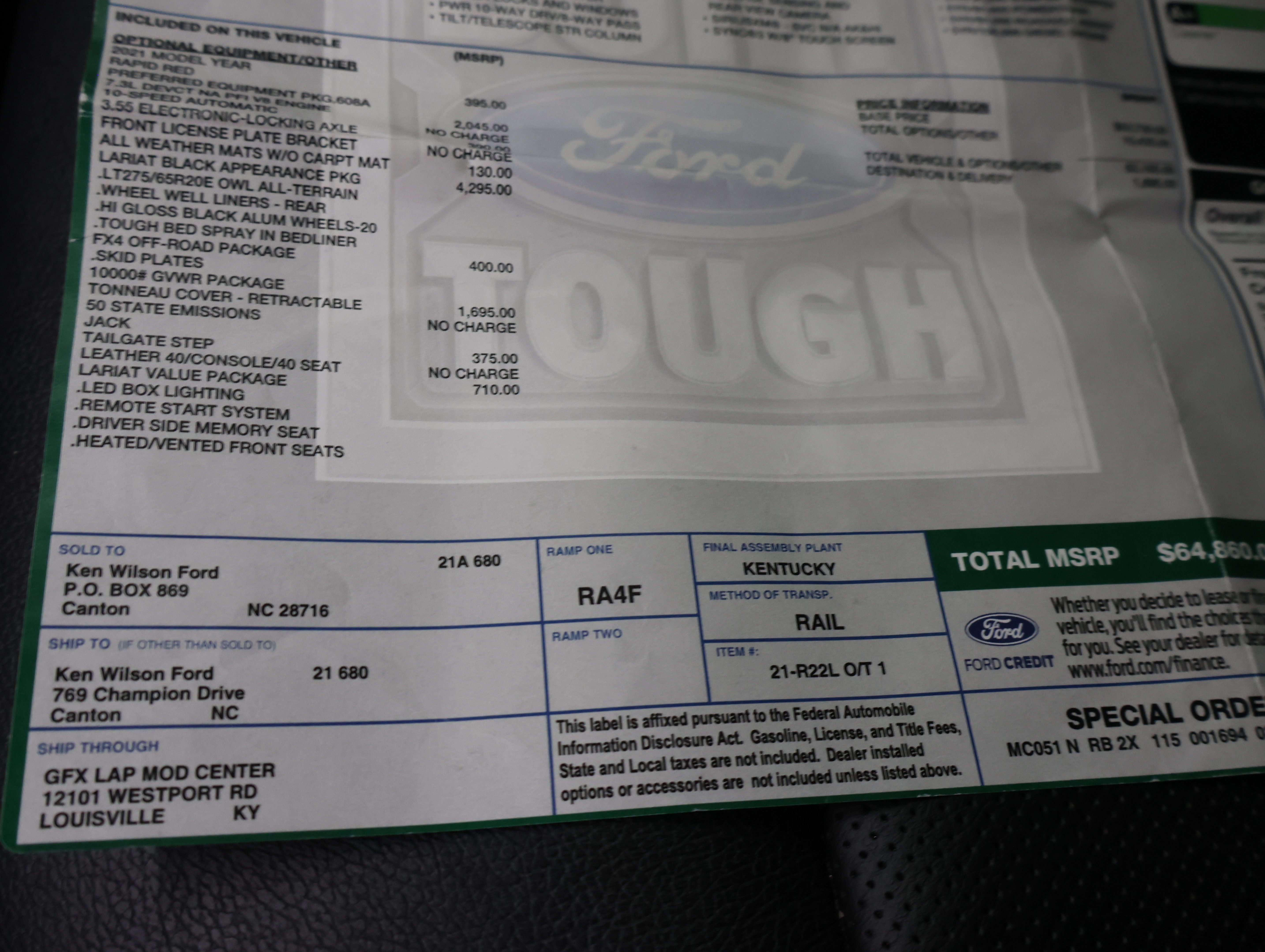 Used 2021 Ford F250 Lariat AWD/4WD image 61