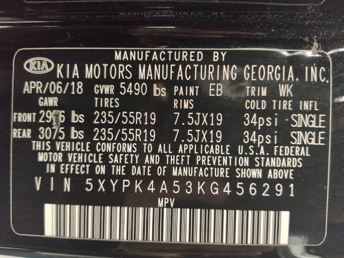 Used 2019 Kia Sorento SX image 33