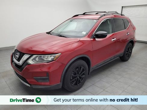 Used 2017 Nissan Rogue SV w/ Midnight Edition Package FWD image 1