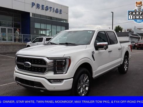 Certified 2023 Ford F150 Platinum w/ Equipment Group 701A High AWD/4WD image 1