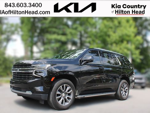 Used 2022 Chevrolet Tahoe LT w/ LT Signature Package RWD image 1