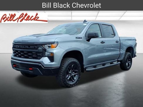 New 2026 Chevrolet Silverado 1500 Custom Trail Boss w/ LPO, Dark Essentials Package AWD/4WD image 1