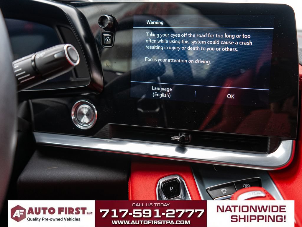 Used 2023 Chevrolet Corvette Stingray Preferred Cpe w/ Z51 Performance Package RWD image 31