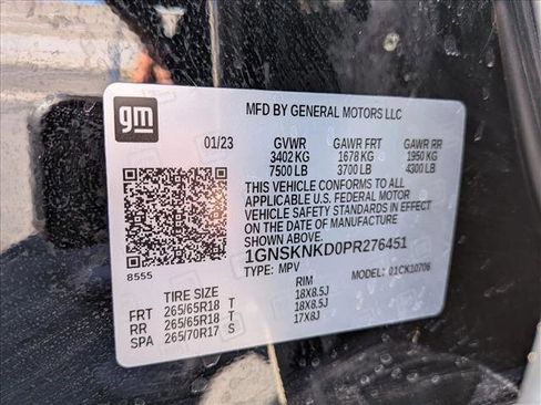 Certified 2023 Chevrolet Tahoe LT image 16