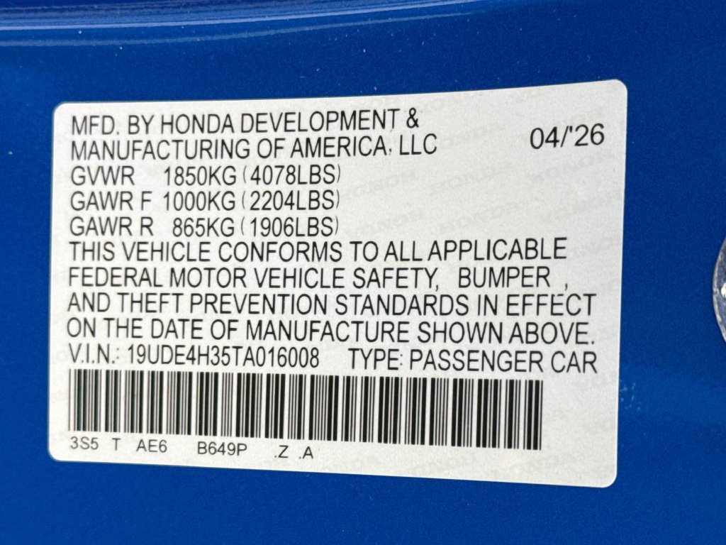 Used 2026 Acura Integra A-Spec FWD image 34