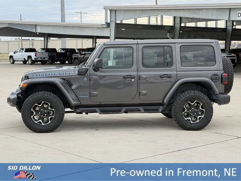 Used 2021 Jeep Wrangler Unlimited Rubicon 4xe w/ Cold Weather Group AWD/4WD image 8