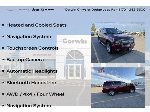 Used 2019 Chevrolet Tahoe Premier w/ Max Trailering Package AWD/4WD image 8