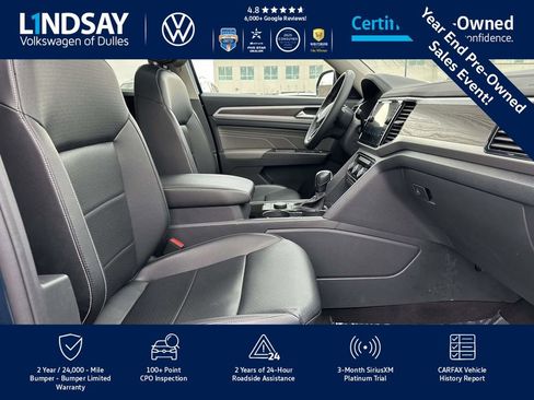 Used 2022 Volkswagen Atlas SE w/ Panoramic Sunroof Package image 13
