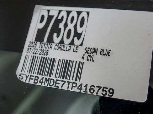 Used 2026 Toyota Corolla LE FWD image 28