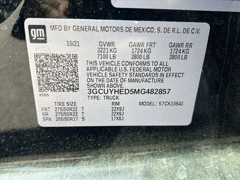 Used 2021 Chevrolet Silverado 1500 High Country image 27