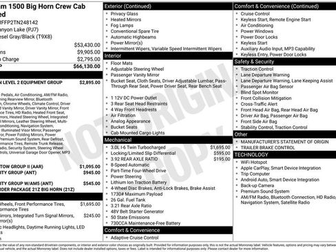 Used 2026 RAM 1500 Big Horn AWD/4WD image 9