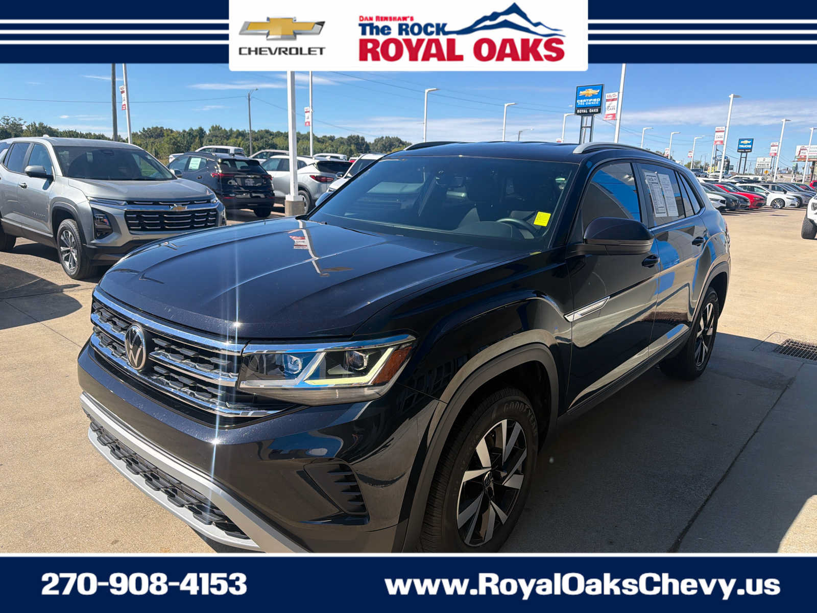 Used 2021 Volkswagen Atlas Cross Sport SE FWD image 1