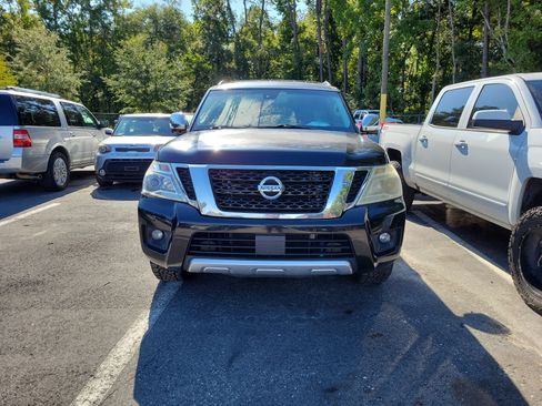 Used 2017 Nissan Armada Platinum w/ Captain Seat Package AWD/4WD image 2