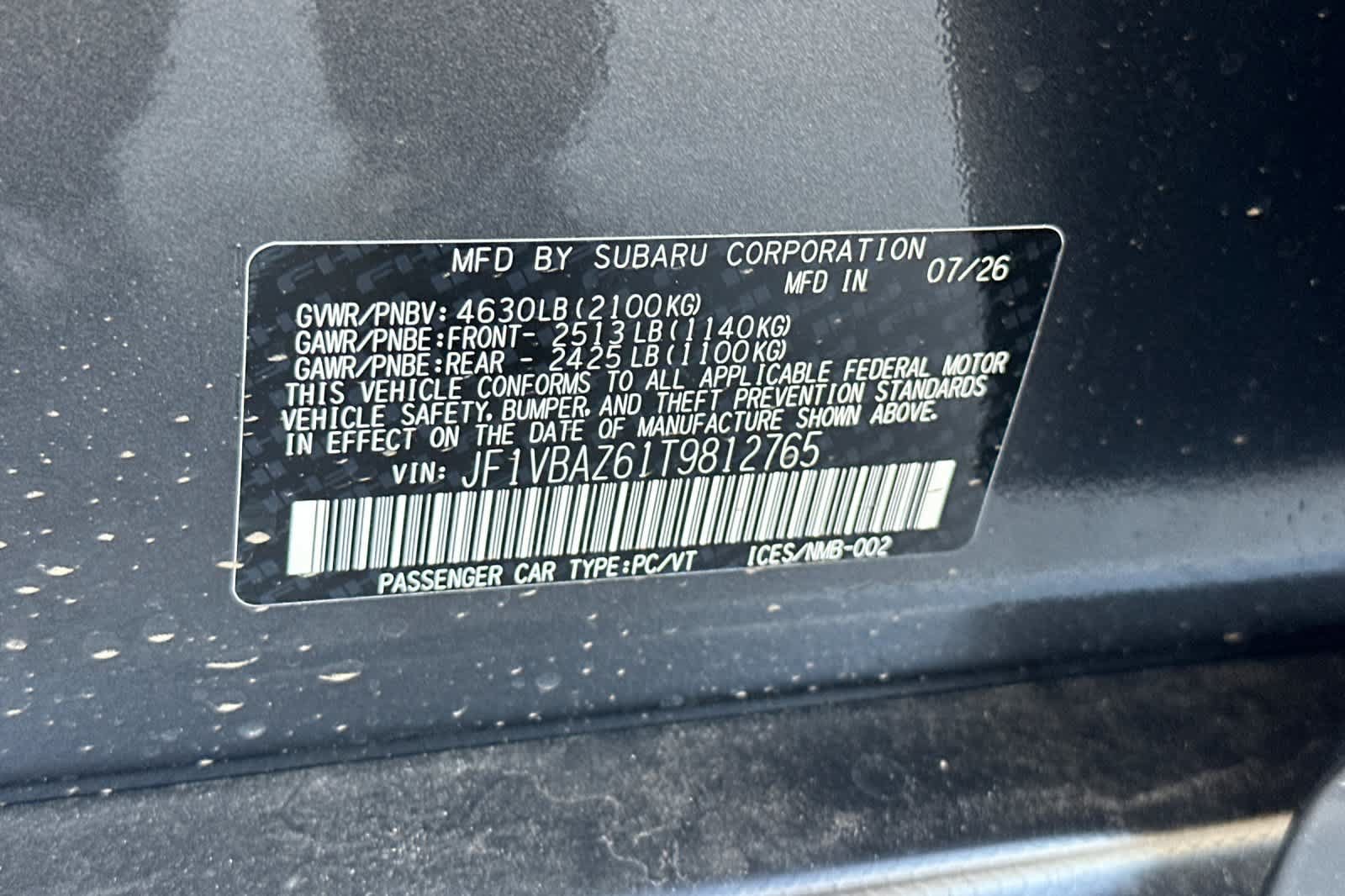 New 2026 Subaru WRX tS AWD/4WD image 33