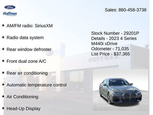 Used 2023 BMW M440i xDrive Gran Coupe w/ Premium Package image 15