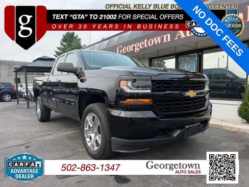 Used 2019 Chevrolet Silverado 1500 Custom w/ Custom Convenience Package AWD/4WD image 1