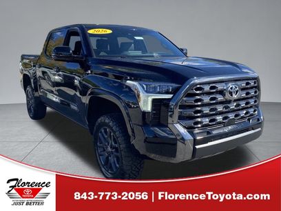 New 2026 Toyota Tundra Platinum