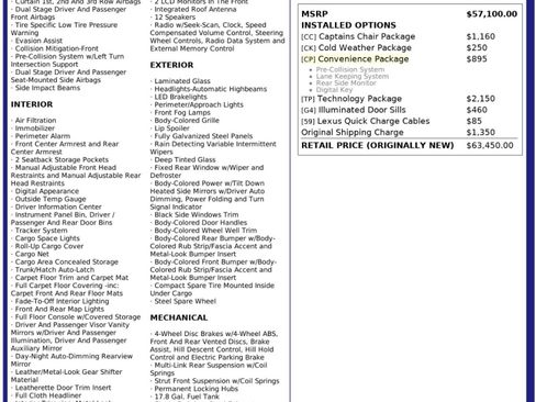 Used 2024 Lexus TX 350 FWD w/ Captains Chair Package image 57