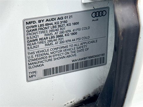 Used 2021 Audi SQ7 Premium Plus w/ Driver Assistance Package image 36