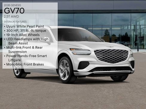 New 2026 Genesis GV70 2.5T image 3