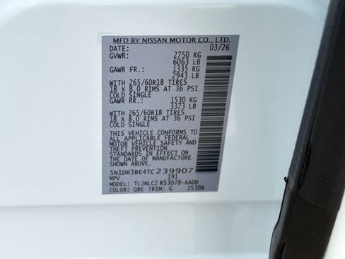 New 2026 Nissan Pathfinder Rock Creek image 20