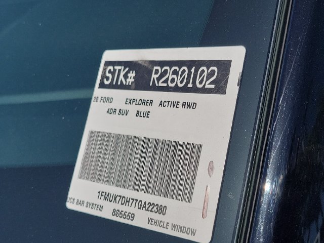 Used 2026 Ford Explorer Active w/ Active Comfort Package RWD image 29