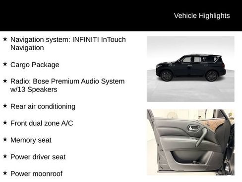 Used 2023 INFINITI QX80 Premium Select w/ Cargo Package AWD/4WD image 27