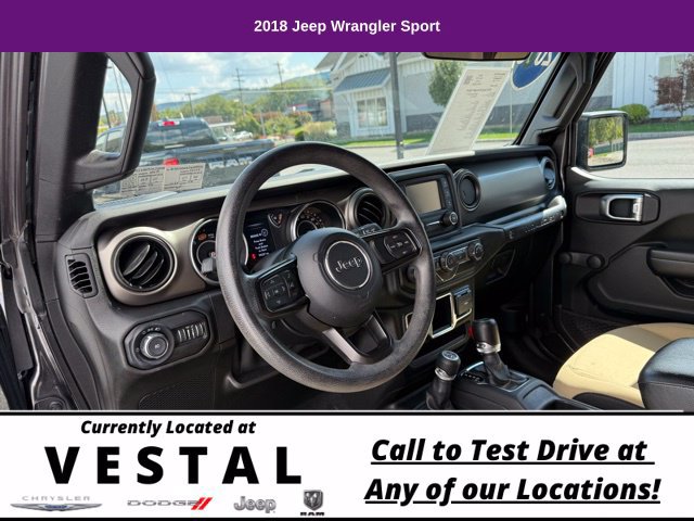 Used 2018 Jeep Wrangler Sport AWD/4WD image 11