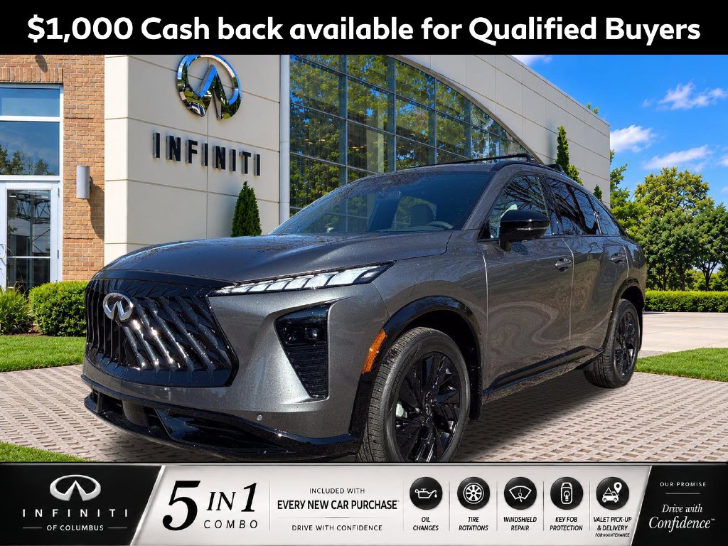 New 2027 INFINITI QX65 Sport w/ Cargo Package AWD/4WD 360° Tour