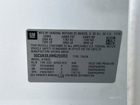 Used 2017 Chevrolet Silverado 1500 LTZ w/ Sport Package image 9