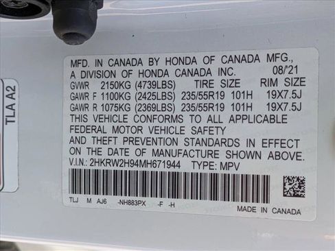 Used 2021 Honda CR-V Touring image 26