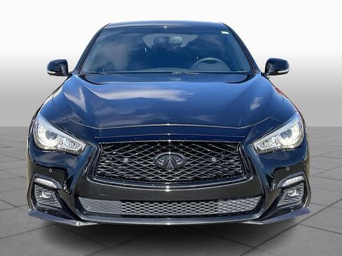 Used 2018 INFINITI Q50 Red Sport 400 w/ Sensory Package (Sport) image 3