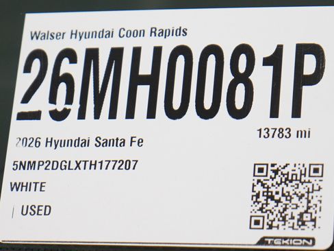 Used 2026 Hyundai Santa Fe SEL AWD/4WD image 32