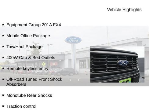 Used 2024 Ford F150 STX w/ Equipment Group 201A FX4 AWD/4WD image 20