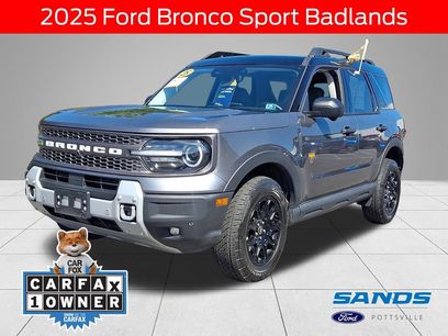 Certified 2025 Ford Bronco Sport Badlands