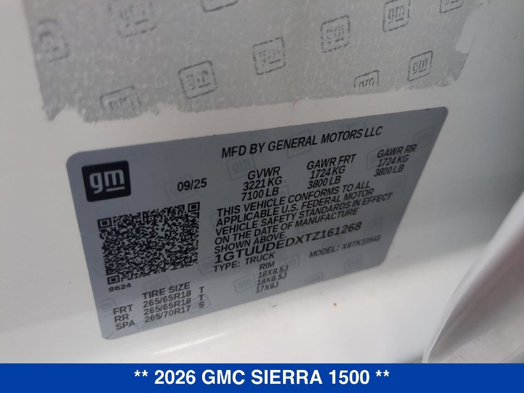 Certified 2026 GMC Sierra 1500 SLT AWD/4WD image 29