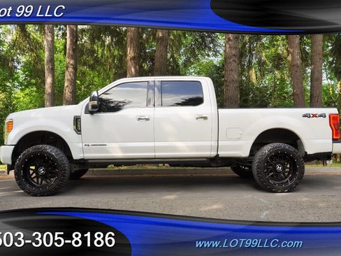 Used 2019 Ford F350 Platinum w/ Platinum Ultimate Package AWD/4WD image 1
