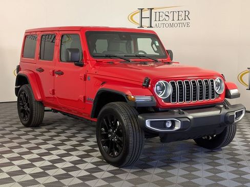 Certified 2025 Jeep Wrangler Sahara 4xe w/ Safety Group image 2