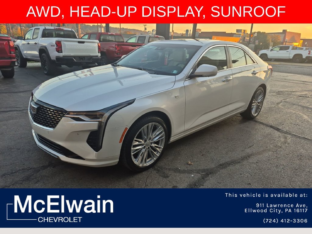 Used 2024 Cadillac CT4 Premium Luxury w/ Technology Package AWD/4WD image 11