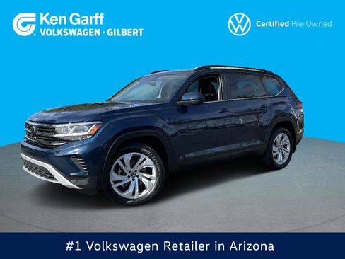 Certified 2022 Volkswagen Atlas SE w/ Panoramic Sunroof Package image 1